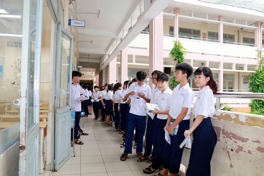 TP.HCM: 1 trường hợp vi phạm quy chế thi