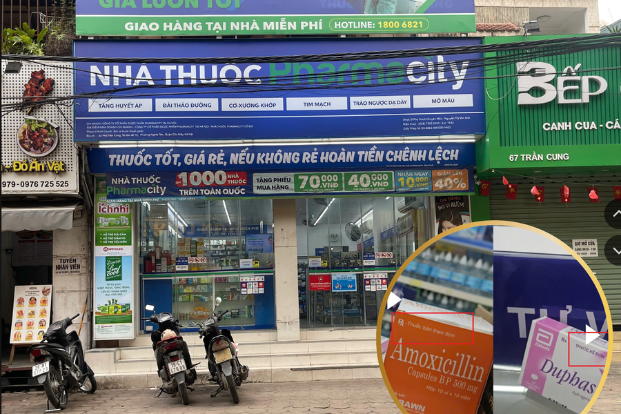 Mức phạt nâng tới 20 triệu, Pharmacity vẫn 'nhờn luật' bán thuốc không đơn