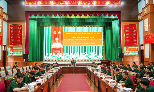 Tổng cục Chính trị kiểm tra tại Bộ Tư lệnh TP.HCM