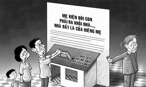 Gia đình tan vỡ vì mảnh đất hương hỏa