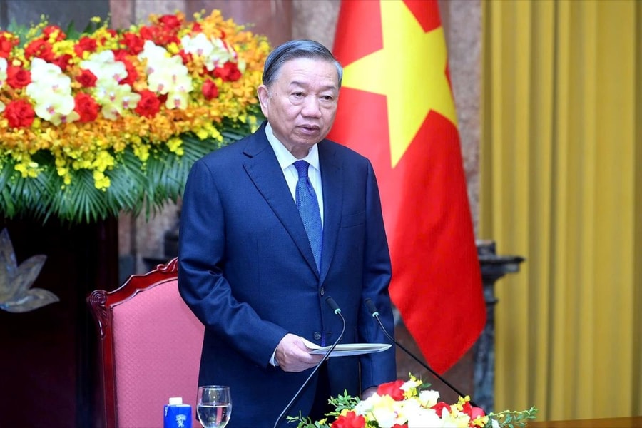 Tổng Bí thư, Chủ tịch nước Tô Lâm tiếp các Trưởng đoàn tham dự Diễn đàn Tương lai ASEAN 2026