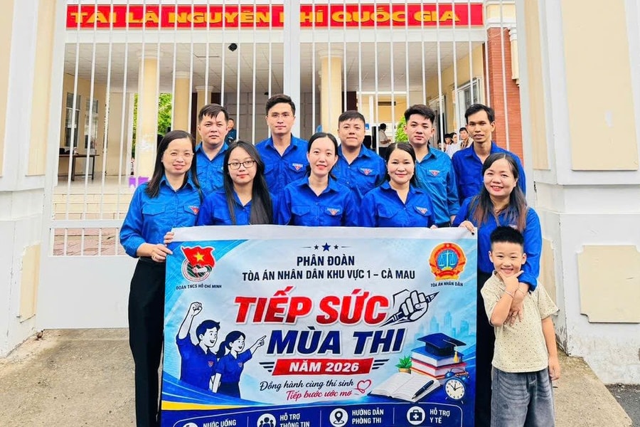 Tuổi trẻ Tòa án đồng hành tiếp sức mùa thi