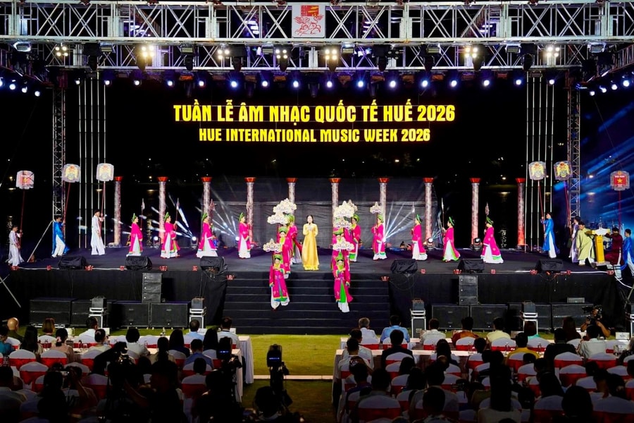 Khai mạc Tuần lễ Âm nhạc Quốc tế Huế 2026