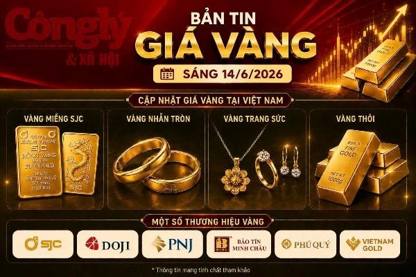 Giá vàng sáng 14/6: Nhà đầu tư nín thở chờ diễn biến mới