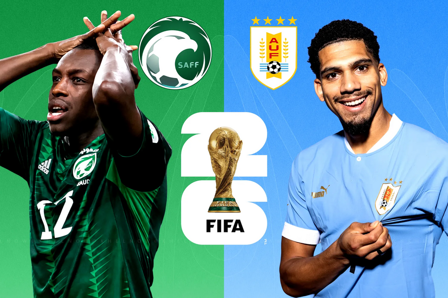 Lịch thi đấu World Cup ngày 16/6: Liệu có bất ngờ từ Ả Rập Saudi?