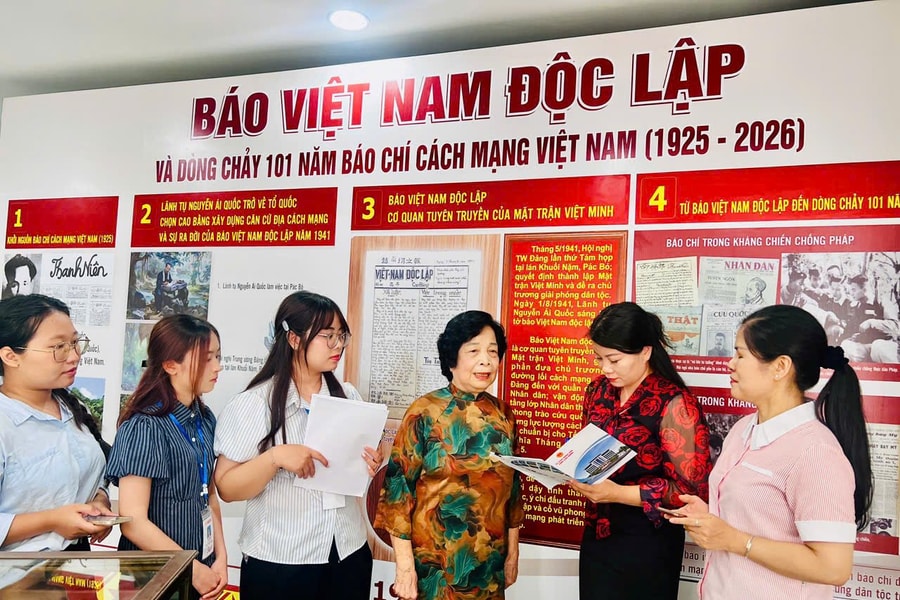 Báo Việt Nam Độc lập trong dòng chảy 101 năm Báo chí cách mạng Việt Nam