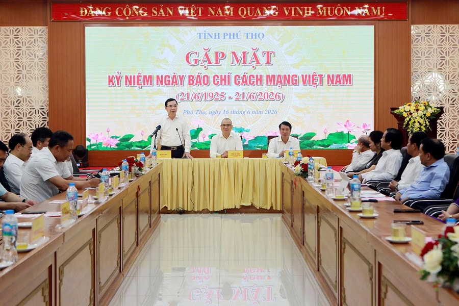 Bí thư Tỉnh ủy Phú Thọ: Báo chí là người bạn đồng hành trong lãnh đạo, điều hành và phát triển