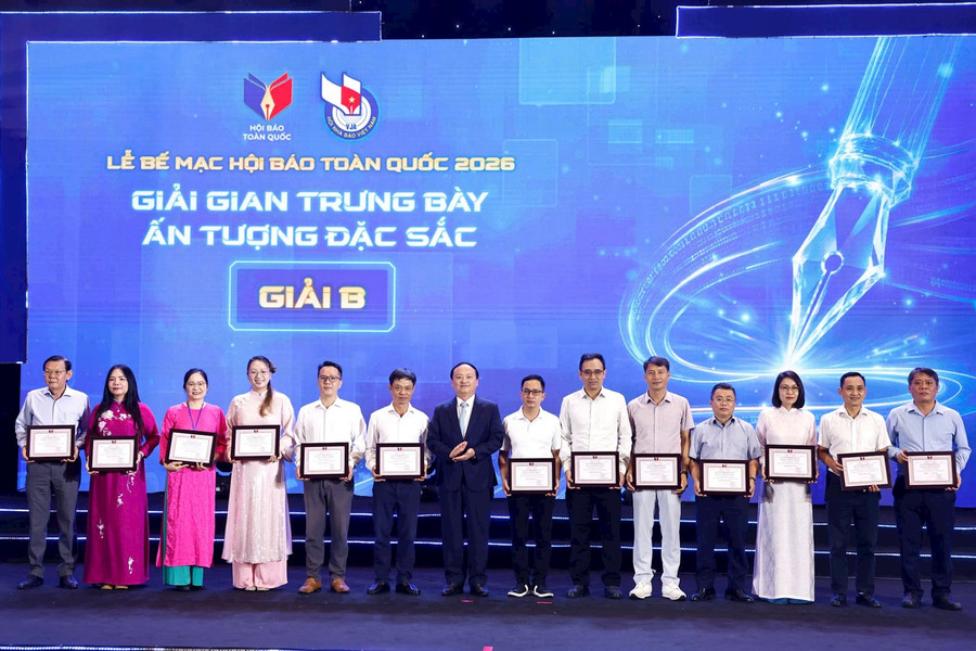 Báo Công lý đạt giải B tại Hội Báo toàn quốc 2026