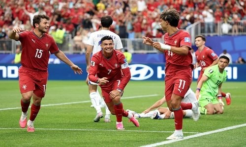 Bồ Đào Nha – Uzbekistan 5-0: CR7 lập cú đúp, Uzbekistan không thể chống đỡ
