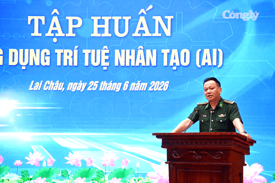Biên phòng Lai Châu tăng tốc chuyển đổi số với trí tuệ nhân tạo