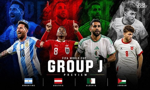 Algeria – Áo và Argentina – Jordan: Cạnh tranh cho chiếc vé thứ 2