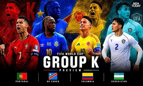 Colombia – Bồ Đào Nha và CHDC Congo – Uzbekistan: Cuộc chiến giành ngôi đầu