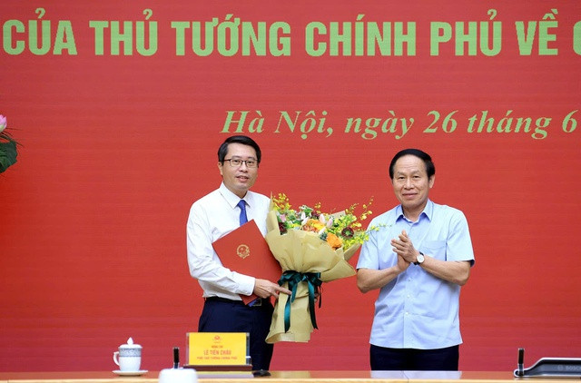 Ông Trần Anh Tiến giữ chức Phó Chủ nhiệm Văn phòng Chính phủ