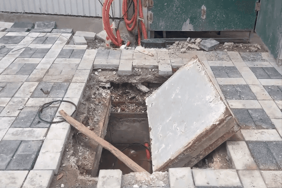 Nhiều băn khoăn từ công trường thi công loạt dự án hạ tầng tại Vĩnh Thanh (Hà Nội)