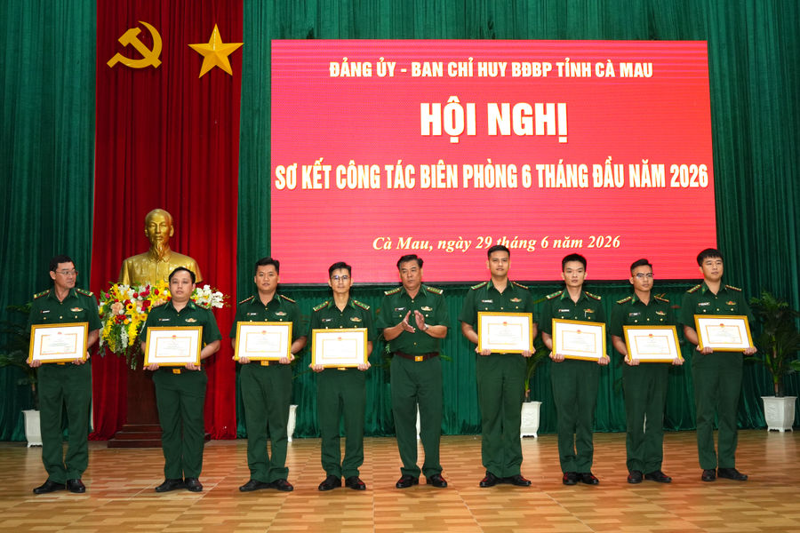 Cà Mau: Nhiều kết quả nổi bật trong thực hiện nhiệm vụ Biên phòng