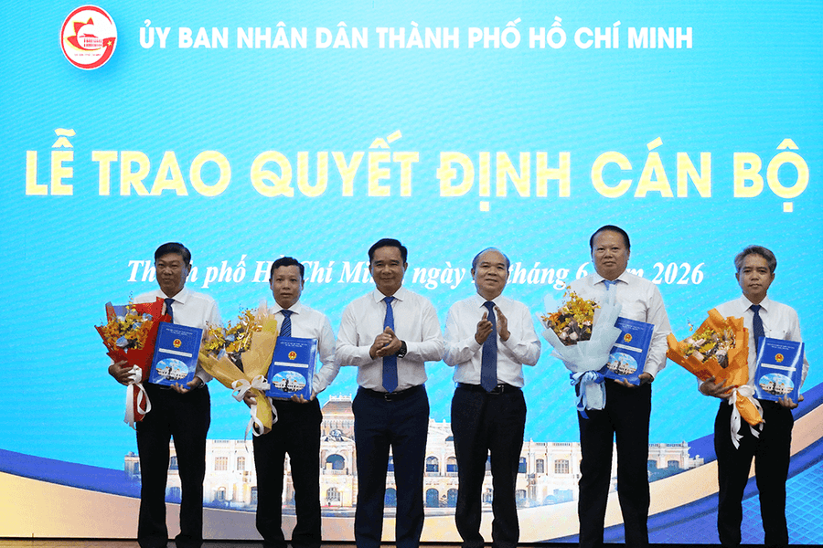 TP.HCM điều động, bổ nhiệm 34 cán bộ, lãnh đạo