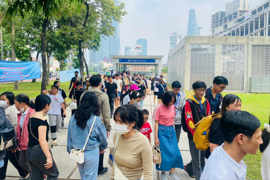TP.HCM miễn phí vé Metro cho người dân ngày 2/7