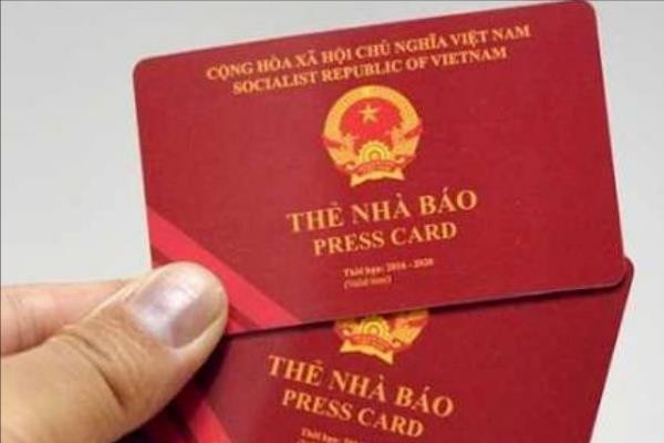 Gia hạn thời hạn sử dụng Thẻ nhà báo kỳ hạn 2021–2025 đến hết ngày 30/9/2026