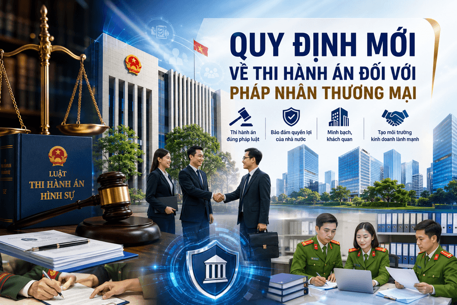 Ban hành quy định mới về thi hành án đối với pháp nhân thương mại