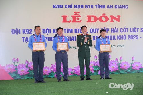 Hoàn thành nhiệm vụ tìm kiếm, quy tập hài cốt liệt sĩ giai đoạn 2025-2026