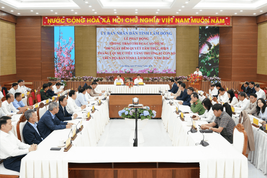 Lâm Đồng: 180 ngày đêm, quyết tâm tăng trưởng hai con số