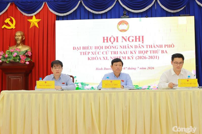 Đại biểu HĐND TP.HCM lắng nghe tâm tư cử tri, tháo gỡ vướng mắc từ cơ sở