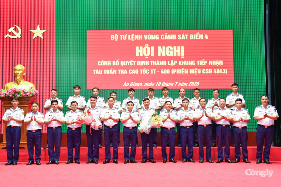 Bộ Tư lệnh Vùng Cảnh sát biển 4 triển khai Khung tiếp nhận tàu tuần tra cao tốc TT-400