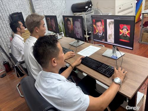 TP.HCM: Tiếp nhận, phục dựng ảnh liệt sỹ miễn phí trên địa bàn