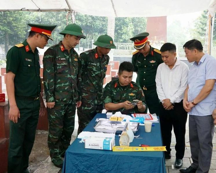 Lào Cai thu nhận mẫu ADN của 3.434 thân nhân liệt sĩ chưa xác định danh tính