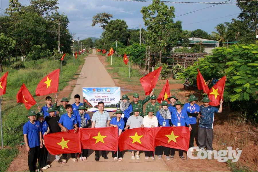 Biên phòng Đắk Lắk với nhiều công trình, phần việc ý nghĩa