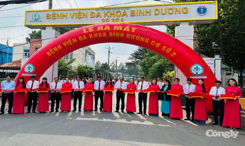 Bệnh viện Đa khoa Bình Dương ra mắt cơ sở 2, mở rộng mạng lưới chăm sóc sức khỏe
