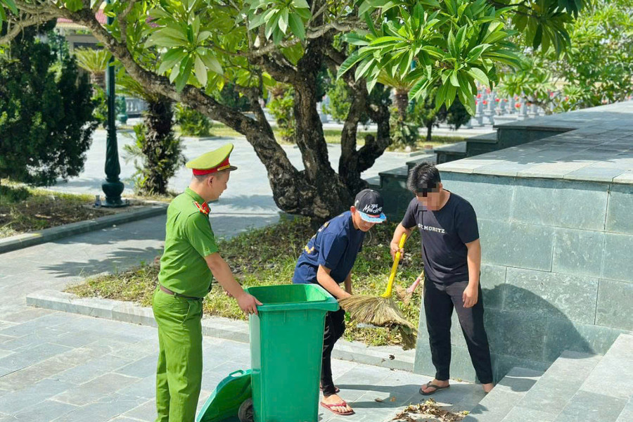 Giáo dục "thanh, thiếu niên chưa ngoan" từ hoạt động tri ân các Anh hùng liệt sĩ