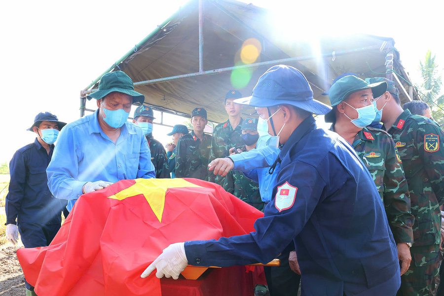 Sau 57 năm, đưa liệt sĩ Nguyễn Thị Út trở về đất mẹ
