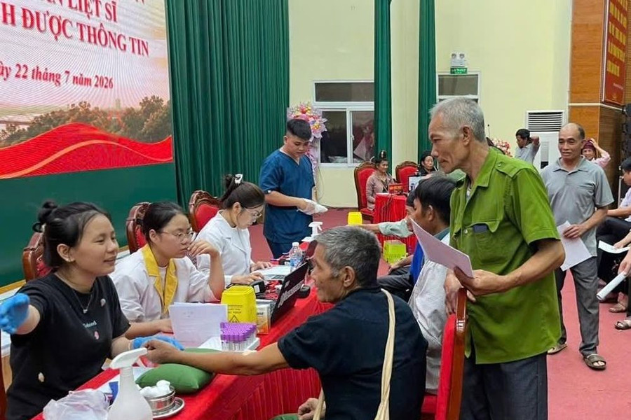 Sơn La thu nhận mẫu ADN cho 74 thân nhân liệt sĩ tại xã Chiềng Hặc