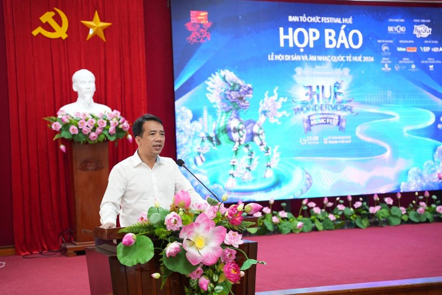 Công bố Lễ hội Di sản và Âm nhạc Quốc tế Huế