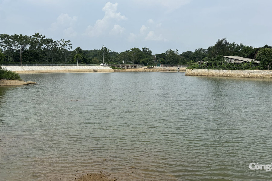 Suối Hai (Hà Nội): Dự án hơn 31 tỷ đồng dần định hình diện mạo hồ Bài Văn