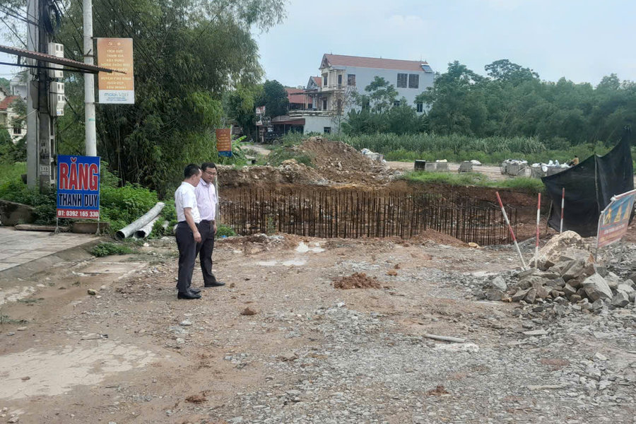Dự án ĐT.269B tại Tân Thành (Thái Nguyên): Phải đập bỏ hạng mục thi công không đạt yêu cầu