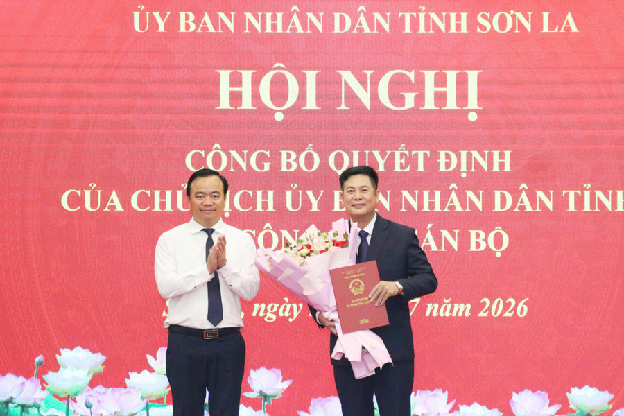 Bổ nhiệm Phó Chánh văn phòng UBND tỉnh Sơn La