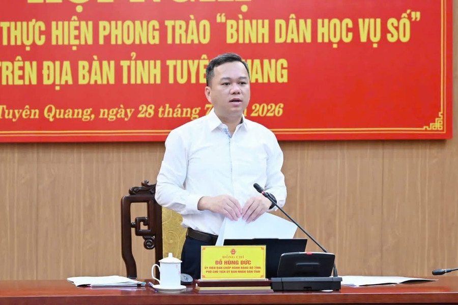 Tuyên Quang sơ kết 1 năm triển khai Phong trào “Bình dân học vụ số”