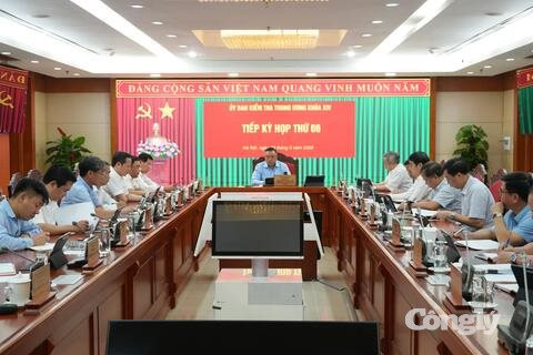 Thông cáo báo chí kỳ họp thứ 10 Ủy ban Kiểm tra Trung ương