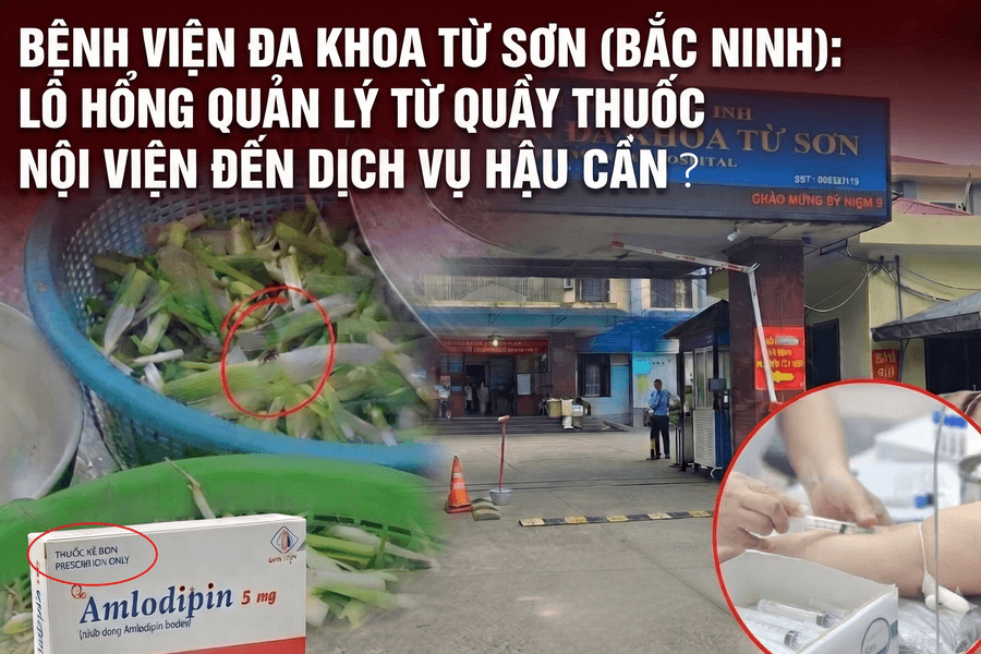 Bệnh viện Đa khoa Từ Sơn (Bắc Ninh): Lỗ hổng quản lý từ quầy thuốc nội viện đến dịch vụ hậu cần?