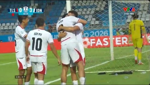 Timor Leste – Indonesia (0 – 3): Bùng nổ ở những phút cuối