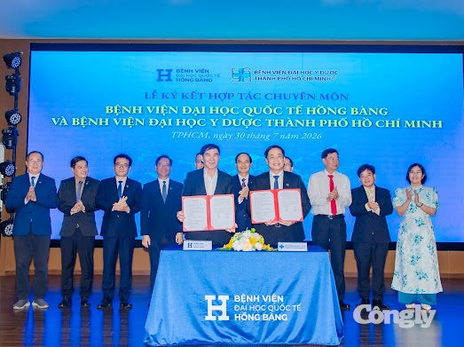 Bệnh viện Đại học Quốc tế Hồng Bàng ký kết hợp tác chuyên môn với Bệnh viện Đại học Y Dược TP.HCM