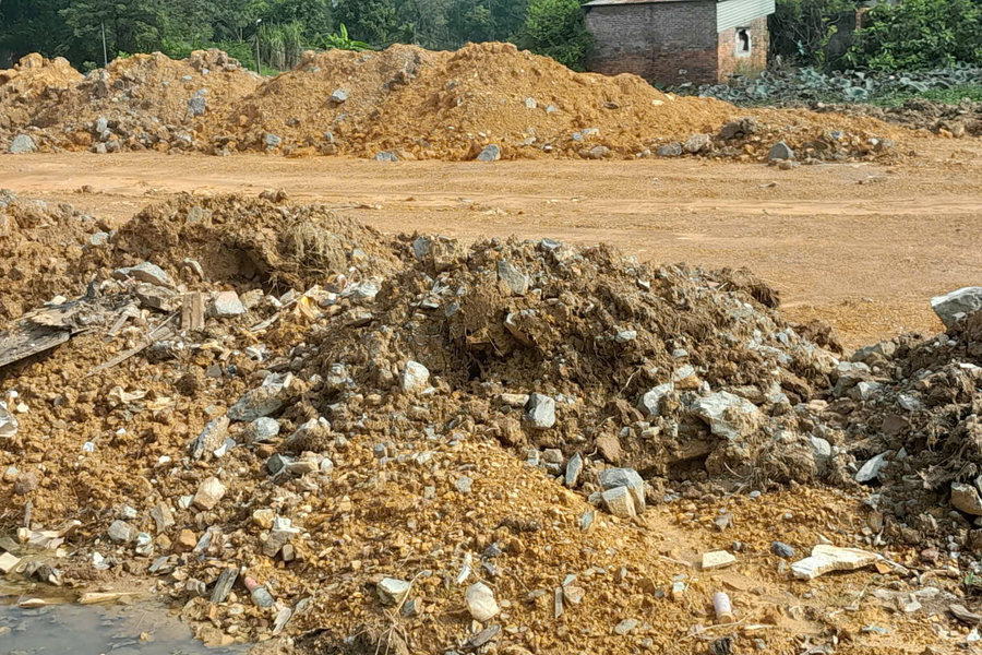 Tây Phương (Hà Nội): Những hình ảnh khiến người dân e ngại tại dự án hạ tầng khu Quân Kép