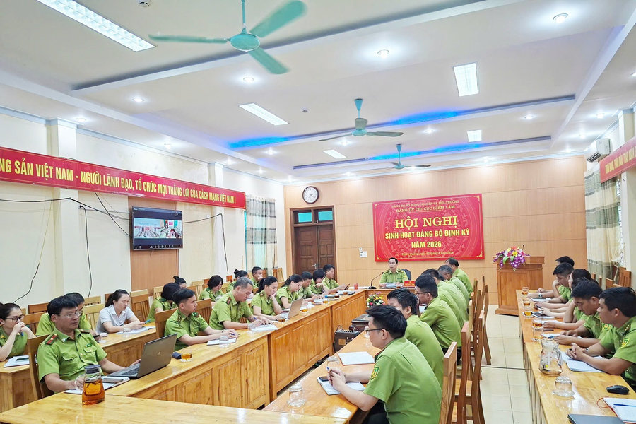 Kiểm lâm Tuyên Quang triển khai nhiệm vụ trọng tâm cuối năm 2026