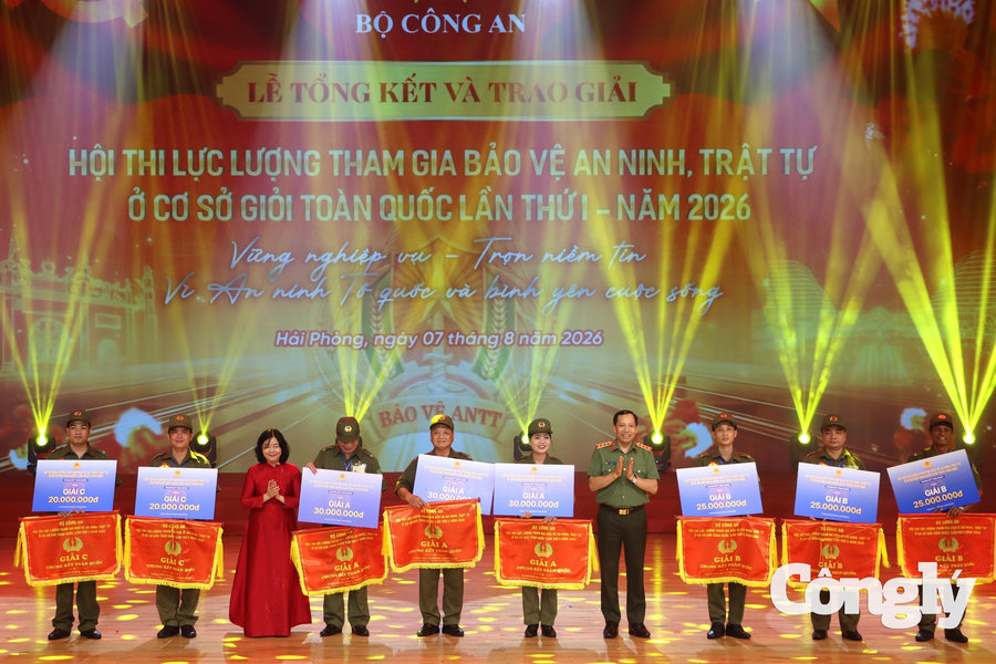 Cà Mau ghi dấu ấn tại Hội thi Lực lượng bảo vệ ANTT ở cơ sở