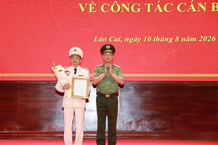 Đại tá Trịnh Khắc Cường làm Giám đốc Công an tỉnh Lào Cai