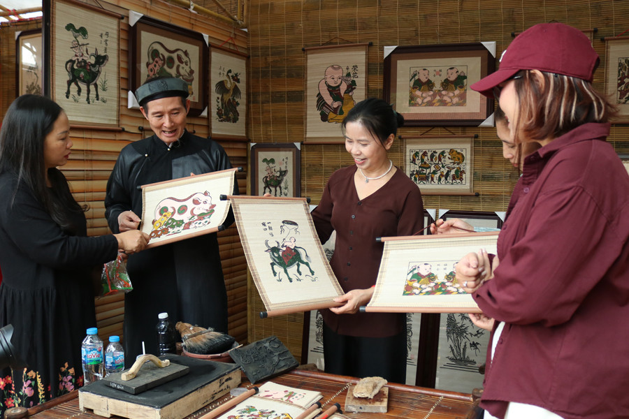 Sức sống mới của tranh dân gian Đông Hồ