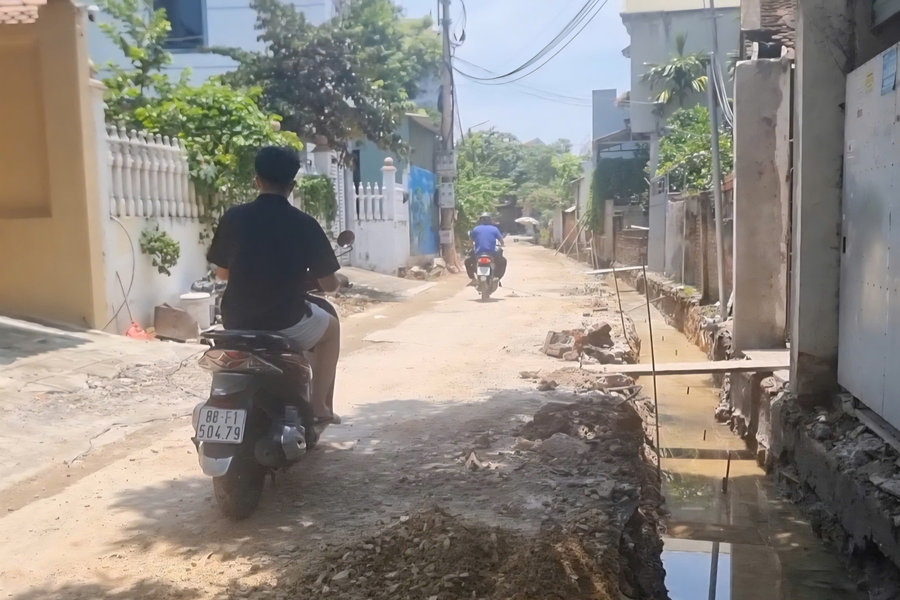 Tam Hồng, Phú Thọ: Dấu hiệu bất cập về an toàn tại công trình giao thông