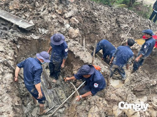 An Giang: Phát hiện nhiều hài cốt liệt sĩ tại khu vực gần nghĩa trang xã Vĩnh Tuy